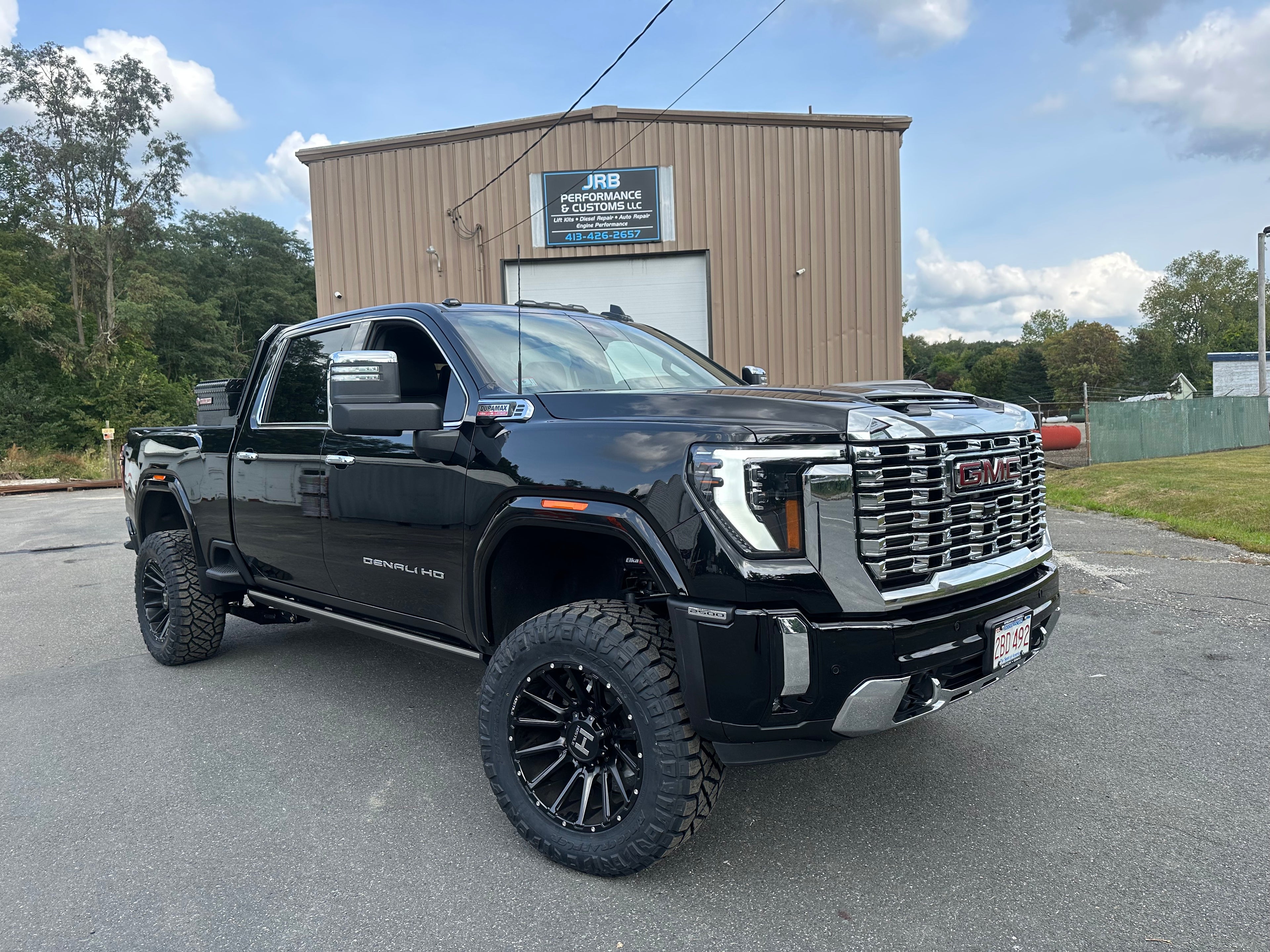 GMC denali post suspension installation
