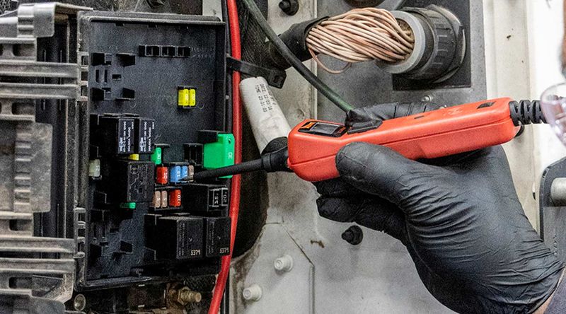 testing fuses on diesel fuse box