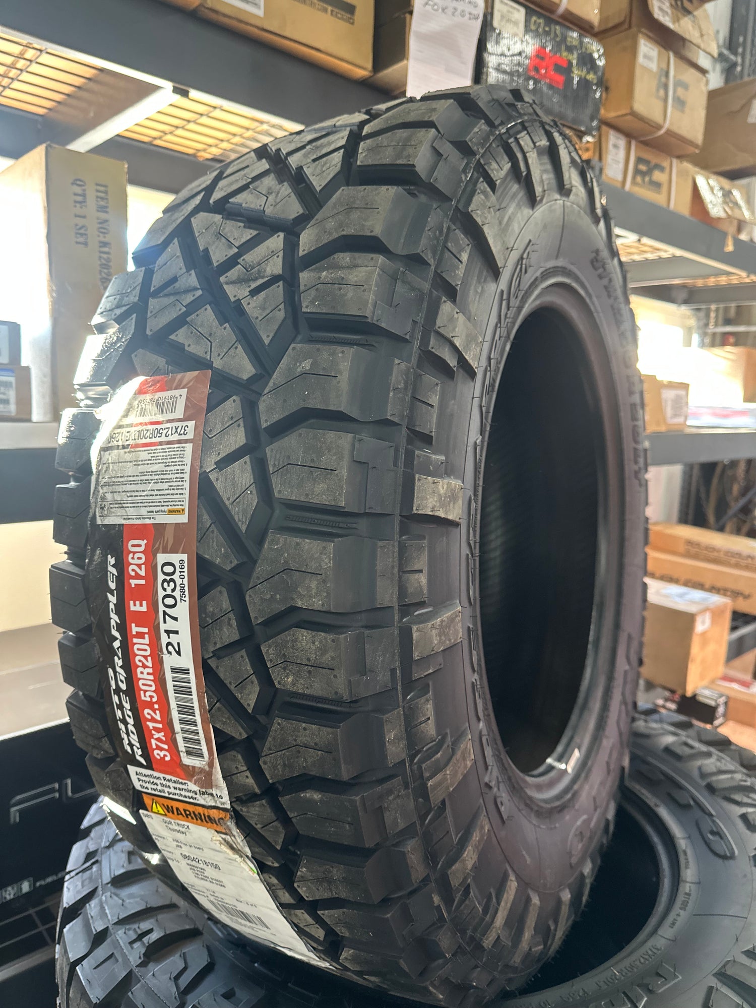 new nitto ridge grappler tire